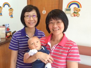 The helpful aunties at the clinic